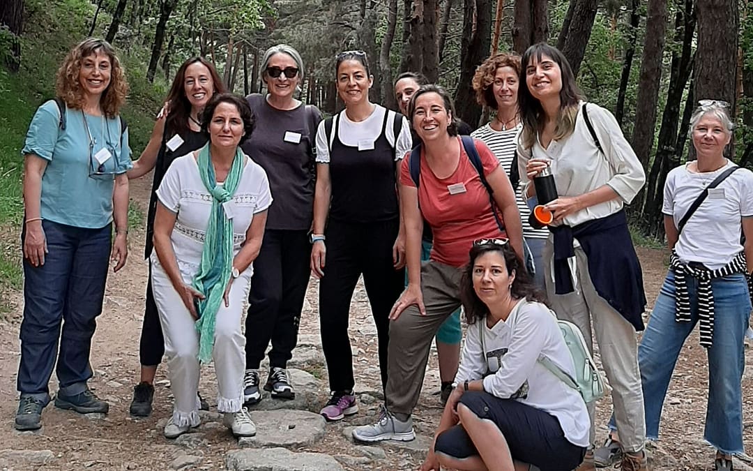 rem-walking por el camino Puricelli de Cercedilla