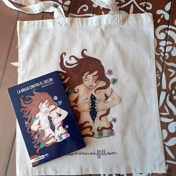 Pack La bruja contra el ciclón libro+ Bolsa